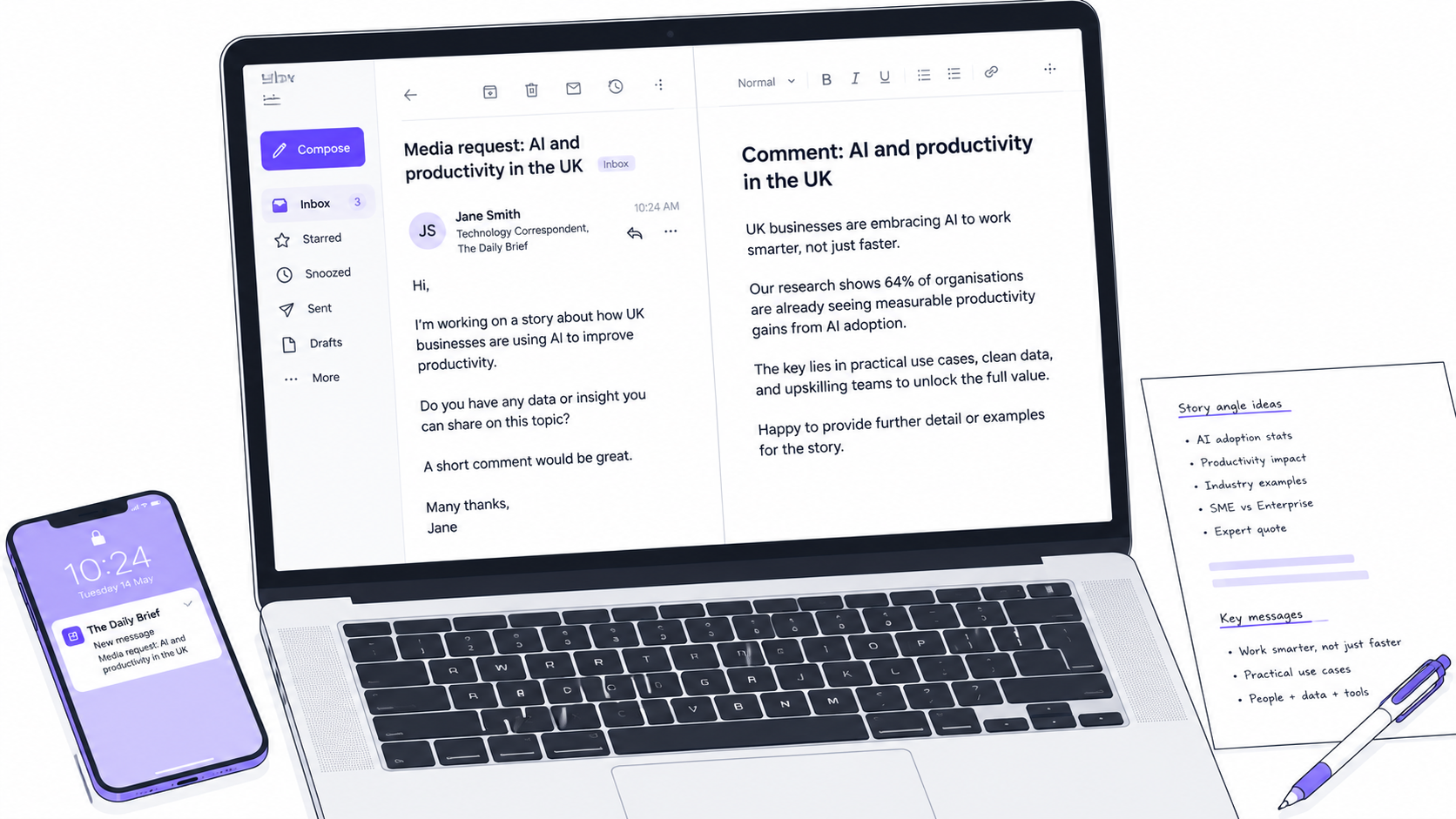 Building a digital tech consultancy’s media presence